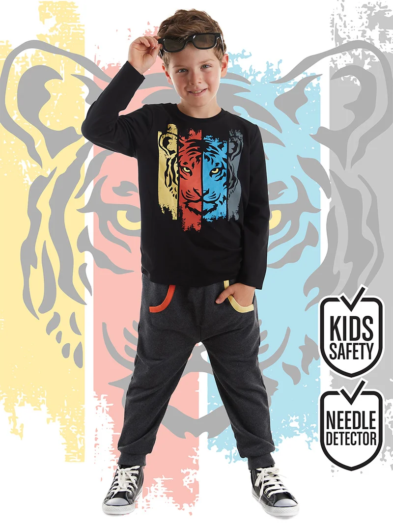 MSHB&G Tiger Boy T-shirt&Pants Set